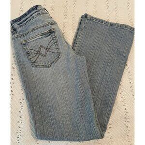 Mudd Jeans - Juniors Size 7 denim kick boot Flare Distressed Y2K